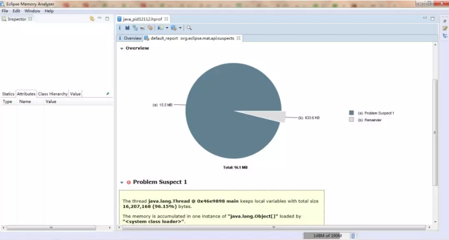 Java memory analyzer tool 
